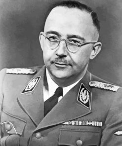 Monochrome Heinrich Himmler Diamond Painting