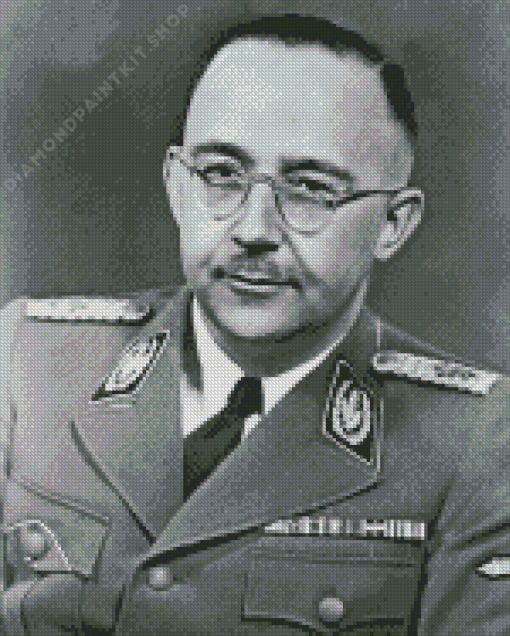Monochrome Heinrich Himmler Diamond Painting