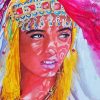 Moroccan Amazigh Girl Diamond Painting