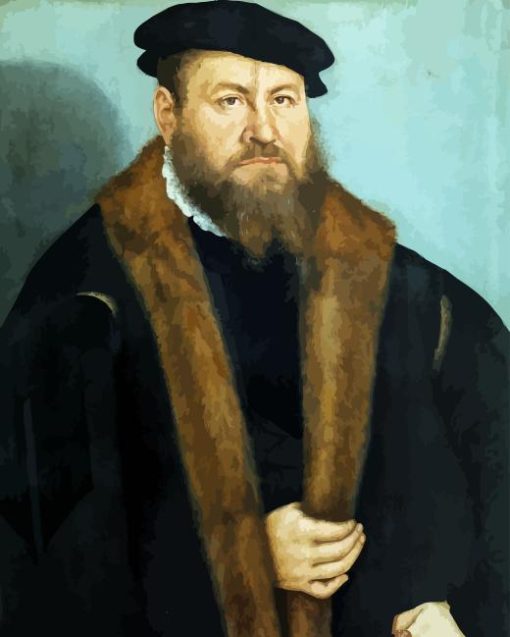 Portrait Of Lucas Cranach Diamond Painting