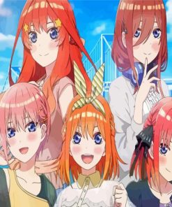 The Quintessential Quintuplets Diamond Painting