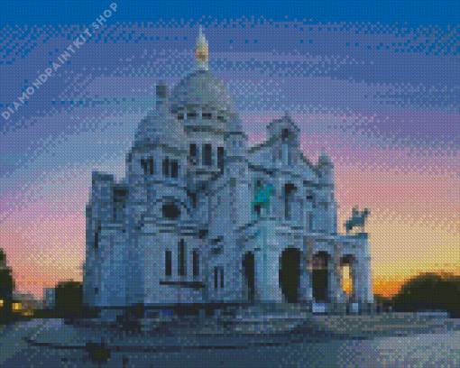 Sacre Coeur Basilica Diamond Painting