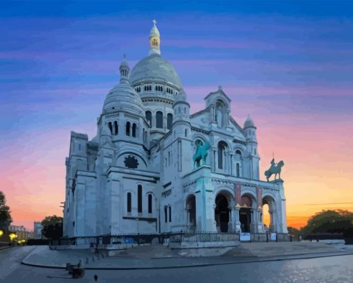 Sacre Coeur Basilica Diamond Painting