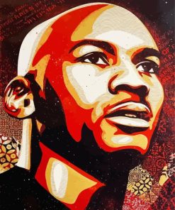 Shepard Fairey Diamond Painting