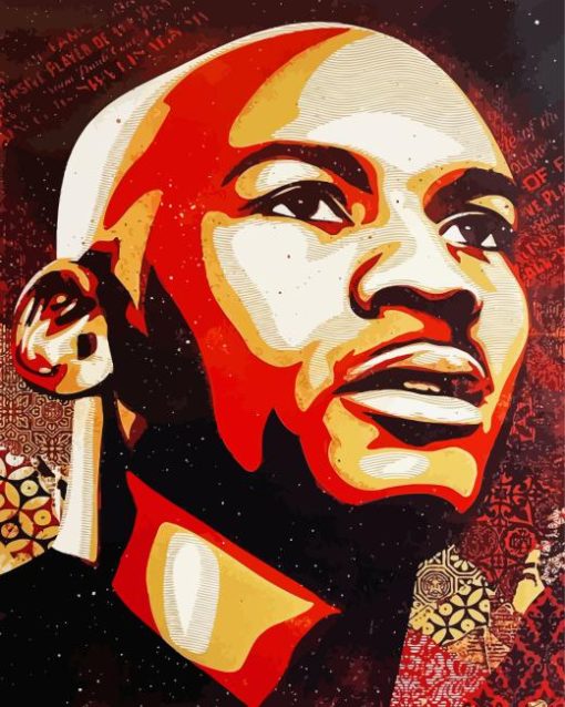 Shepard Fairey Diamond Painting