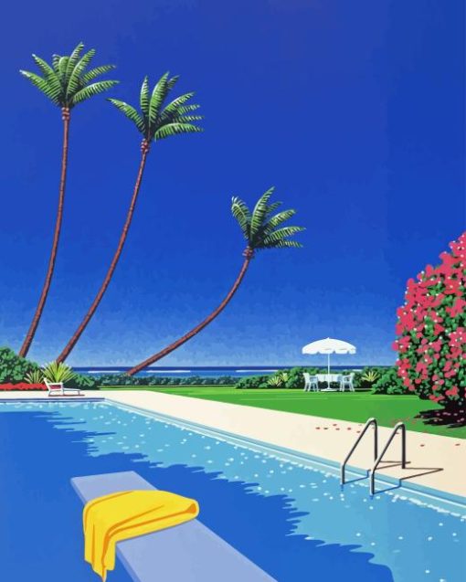 Summer Time Hiroshi Nagai Diamond Painting