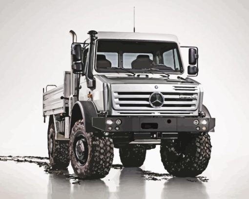 Unimog Truck Diamond Painting