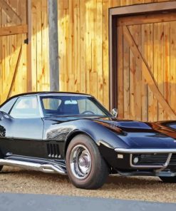 68 Corvette Diamond Painting