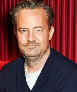 Actor Matthew Perry Diamond Painting