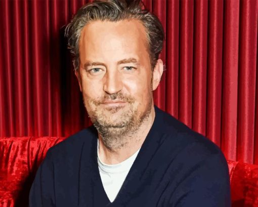 Actor Matthew Perry Diamond Painting