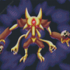 Alakazam Pokemon Diamond Painting