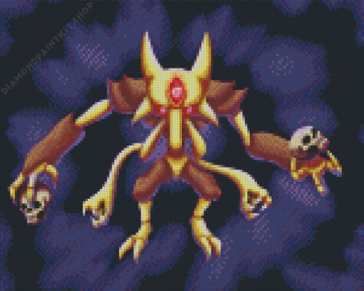 Alakazam Pokemon Diamond Painting