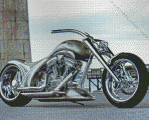 American Chopper Bike Diamond Painting