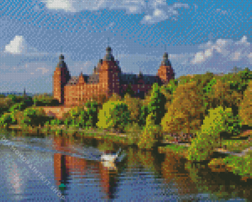 Aschaffenburg Castle Diamond Painting