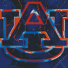 Auburn Tigers Football Logo Diamond Painting