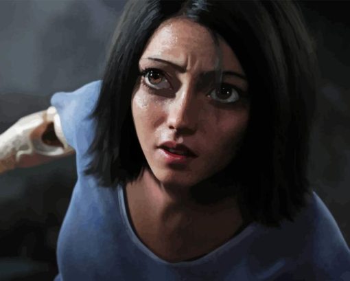 Battle Angel Alita Diamond Painting