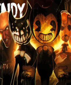 Bendy And The Ink Machine Diamond Painting