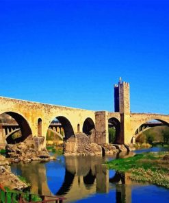 Besalu Bridge Diamond Painting