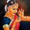 Bharatanatyam Dancer Diamond Painting