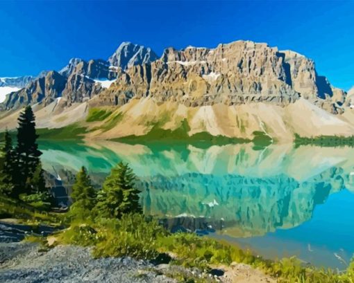 Bow Lake Diamond Painting