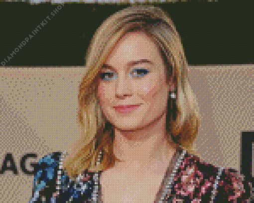 Brie Larson Actress Diamond Painting