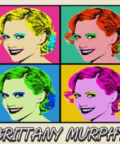 Brittany Murphy Pop Art Diamond Painting