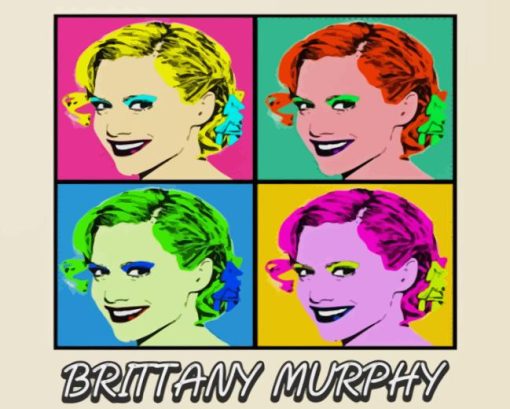 Brittany Murphy Pop Art Diamond Painting