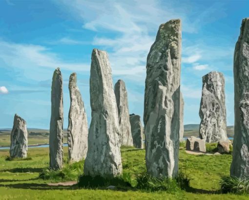 Callanish Stones Diamond Painting