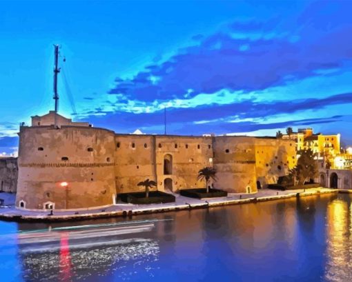 Castello Aragonese D'Ischia Diamond Painting