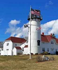 Chatham Lighthouse Massachusetts Diamond Painting