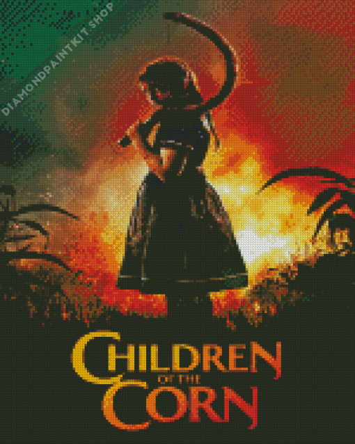 Children Of The Corn Poster Diamond Painting