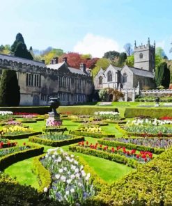 Cornwall Lanhydrock Gardens Diamond Painting