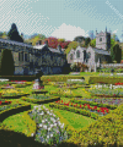 Cornwall Lanhydrock Gardens Diamond Painting