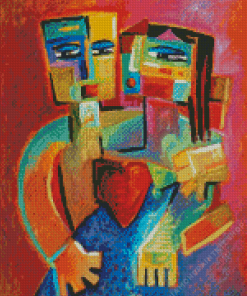 Cubism Couple Diamond Painting