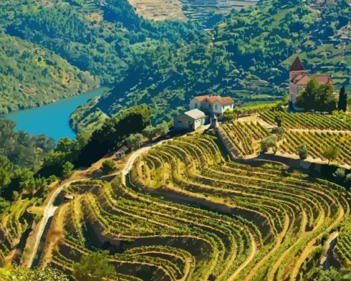 Douro Valley Diamond Painting