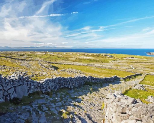 Dun Aonghasa Diamond Painting