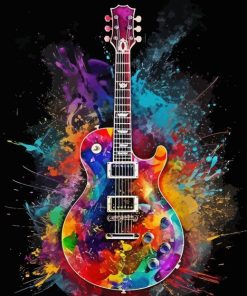 Electric Guitar Diamond Painting