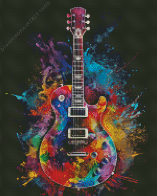 Electric Guitar Diamond Painting