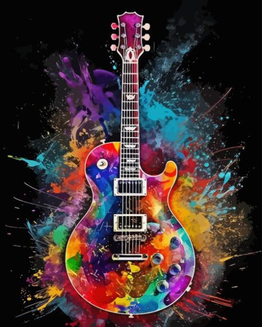 Electric Guitar Diamond Painting