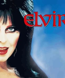 Elvira Movie Poster Diamond Painting