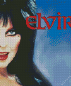 Elvira Movie Poster Diamond Painting