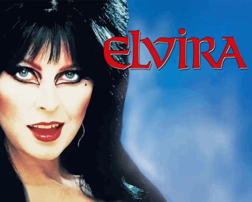 Elvira Movie Poster Diamond Painting