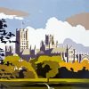 Ely Cathedral Poster Diamond Painting