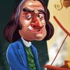 Franz Liszt Caricature Diamond Painting