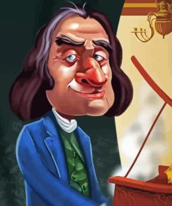 Franz Liszt Caricature Diamond Painting