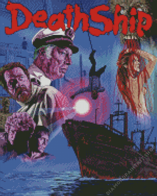 Ghost Ship Poster Diamond Painting