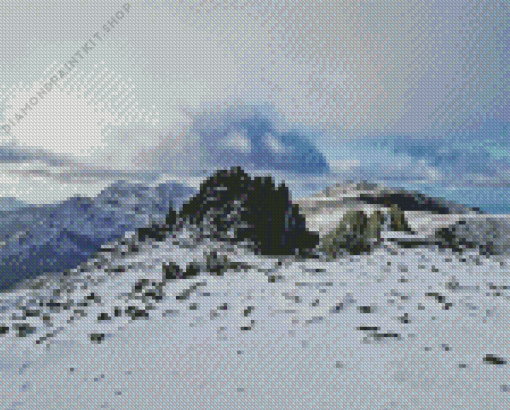 Glyder Fawr Wales Diamond Painting