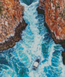 Horizontal Falls Diamond Painting