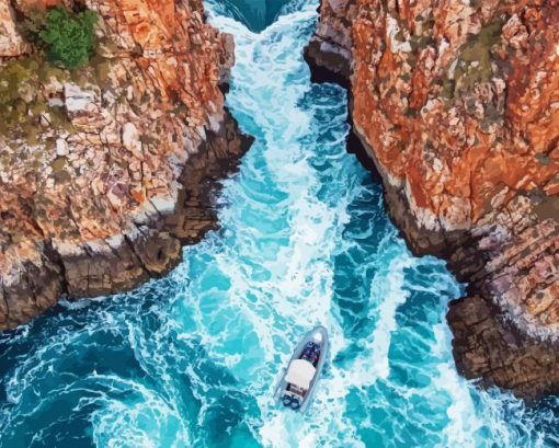 Horizontal Falls Diamond Painting