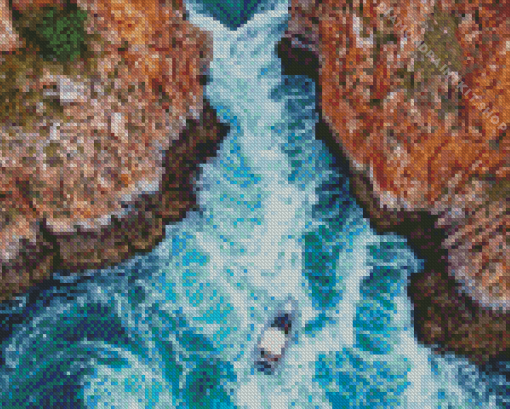 Horizontal Falls Diamond Painting